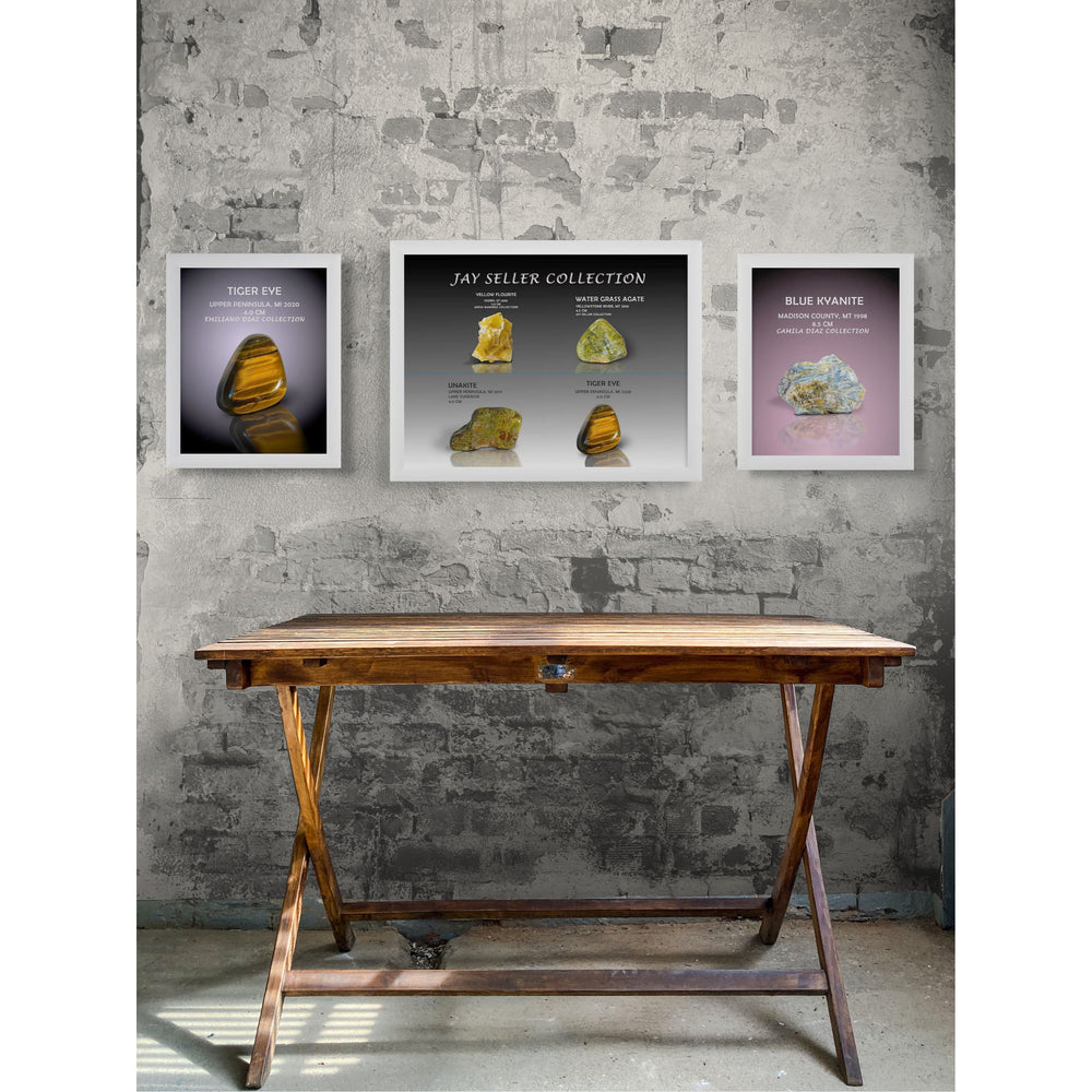 White Frame Display