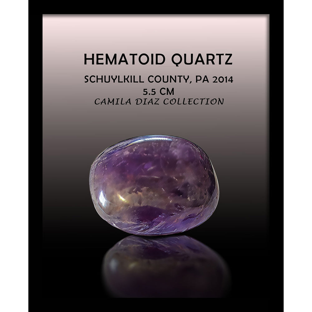 Hematoid Quartz 8x10